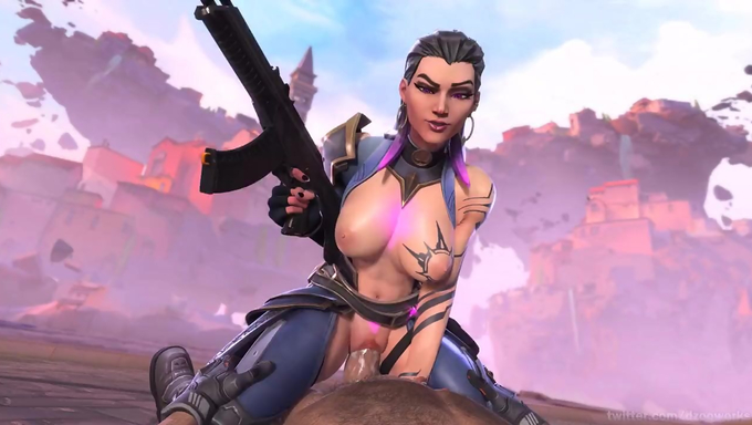 Reyna’s Cowgirl Ride During A Battle