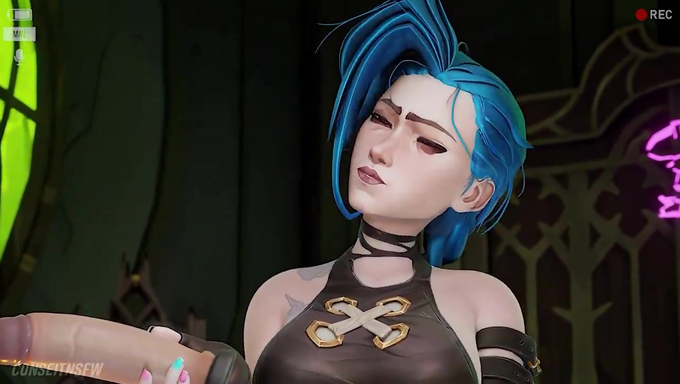 arcane, league of legends, riot games, jinx (league of legends), conseitnsfw