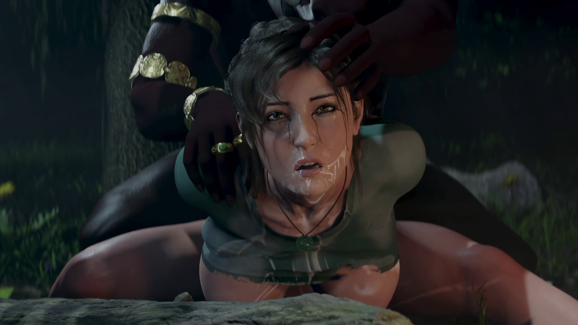Lara Croft Explores Her Forbidden Desires Deep In The Forest