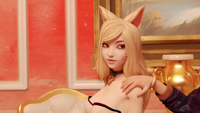 Ahri And Akali Get Taken Deep In A Dark Room