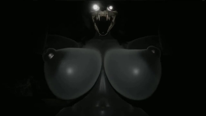 MalO Teleports And Rides The Viewer’s Cock In A Dark Room