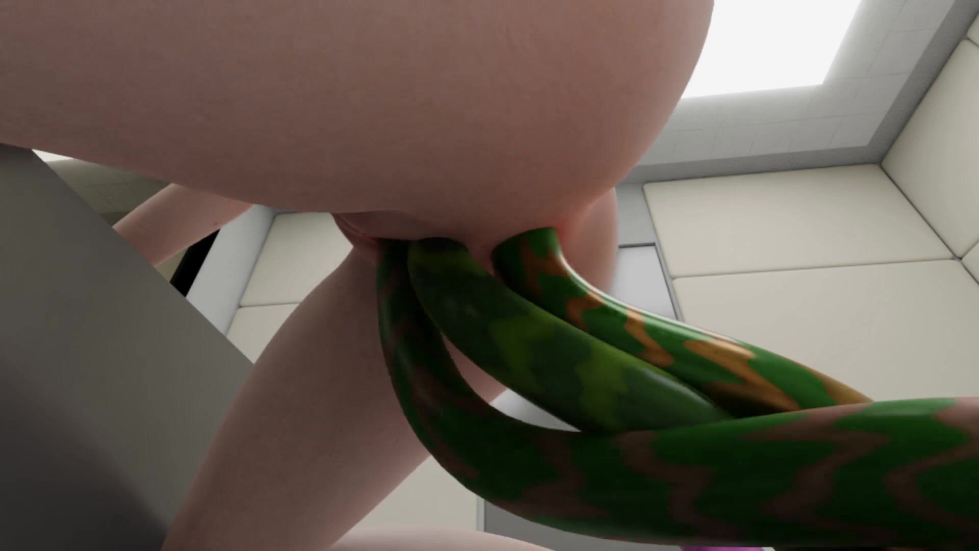 D.Va Gets Her Three Holes Experimented On Thoroughly By A Tentacle