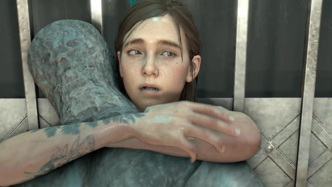 Ellie Williams And Lara Croft Dance Before Getting Fucked By Zombies