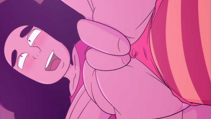 Jasper Stretches Futa Stevonnie's Pussy And Shoots A Massive Cumshot