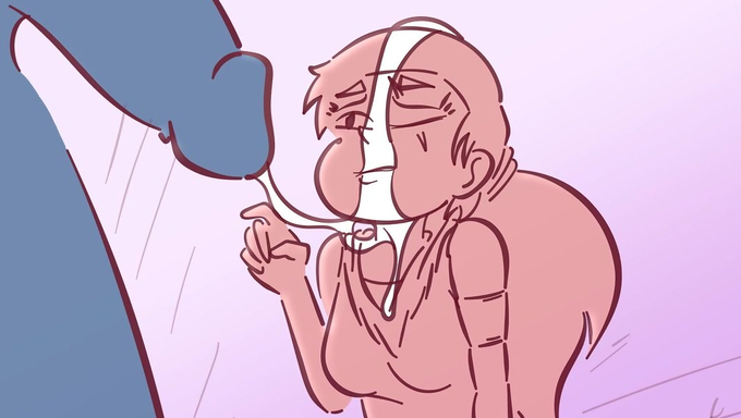 Female Marco Becomes Obsessed With Heavy Loads After An Accidental Swallow