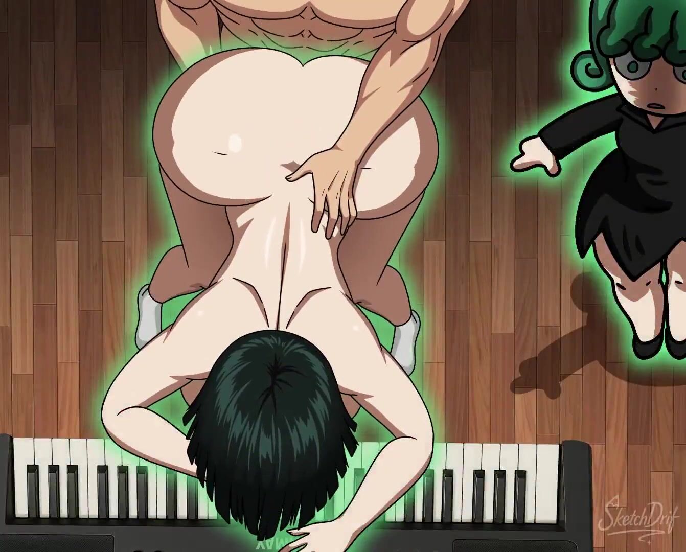 Tatsumaki Catches Fubuki And Saitama Fucking On Her Piano