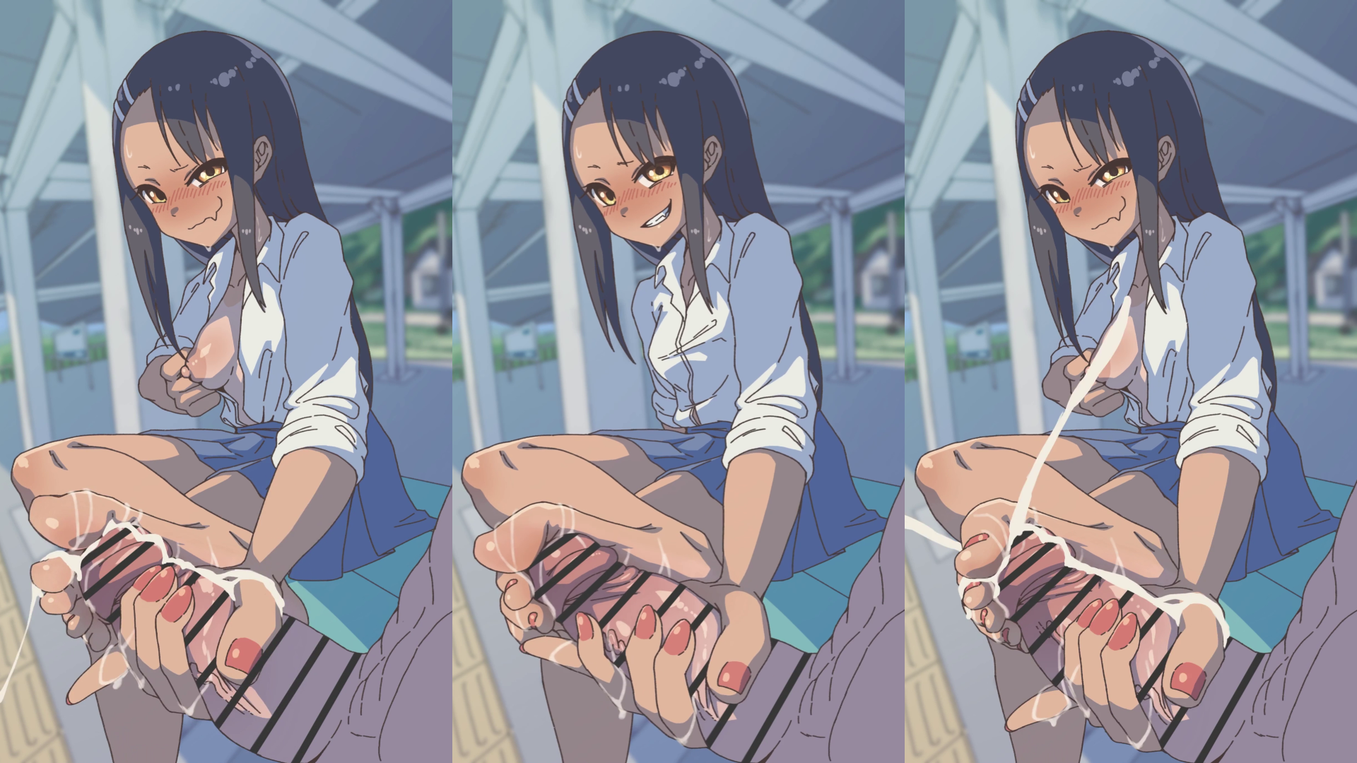 Miss Nagatoro Plays With Her Victim\