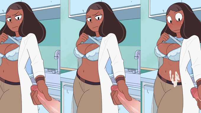 Priyanka Maheswaran Strokes Her Patient's Cock Until He Cums