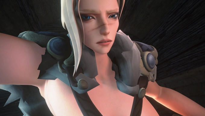 Sejuani Spreads A Woman's Legs And Fills Her Pussy With Cum