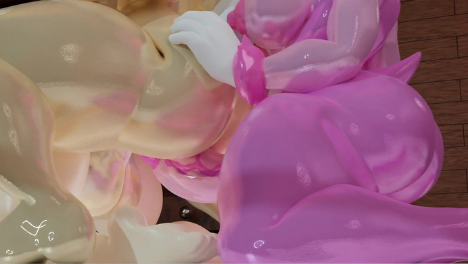 Cream, Vanilla, Amy Rose, Surge, And Kitsunami Hump Each Other In A Bedroom Gangbang