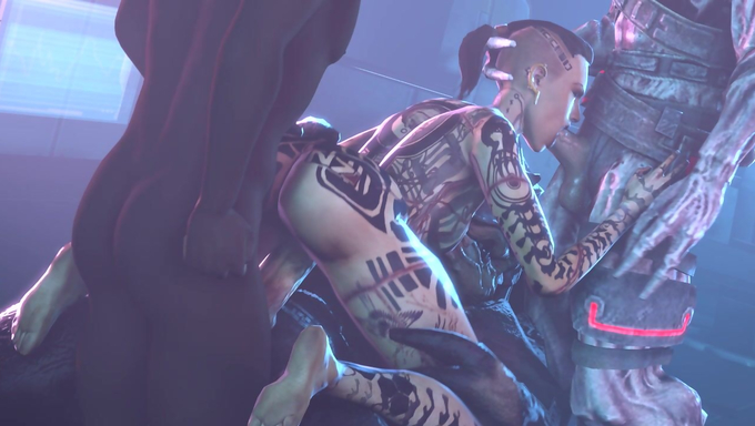 Jack Easily Takes A Rough Gangbang By BBC And Monster Cocks