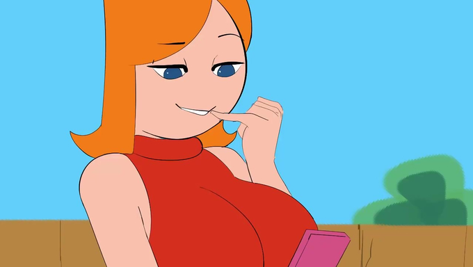 Candace Flynn Gets Pounded By Vanessa Doofenshmirtz At The Backyard