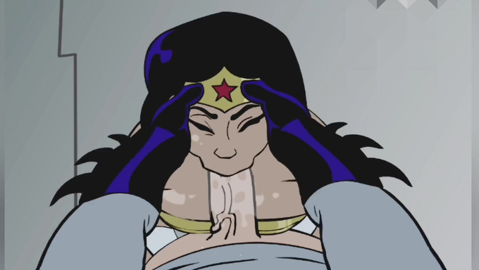Wonder Woman Gets Her Face And Anal Fucked By Batman
