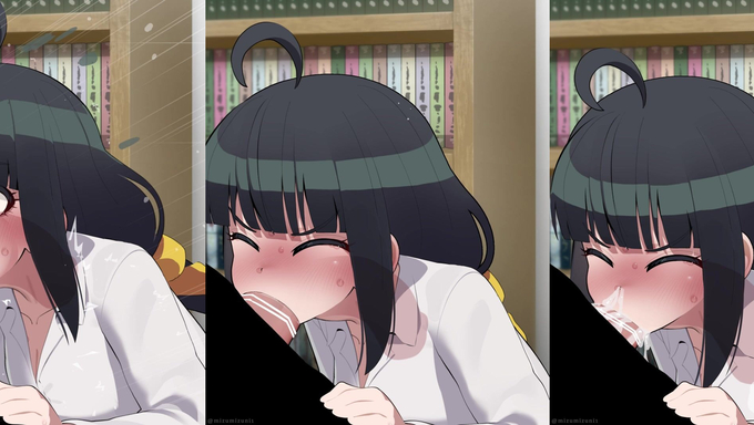 Nashiko Sucks A Cock And Fills Her Mouth With Cum