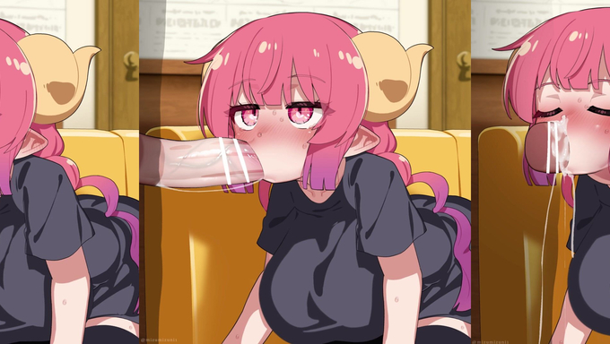 Iruru Deepthroats A Big Fat Cock