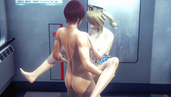 Barbara Pegg's Public Threesome Action