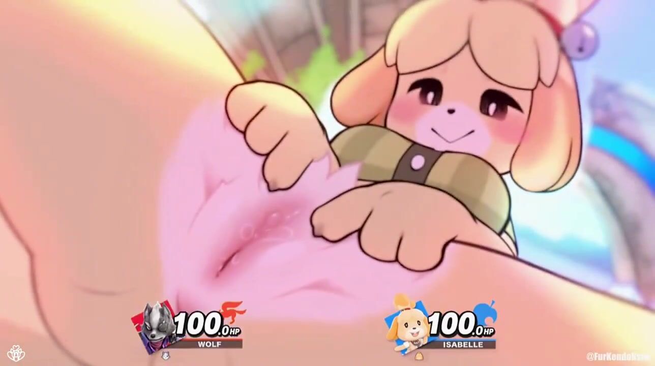 Isabelle Gets Creampied By Wolf During Their Battle