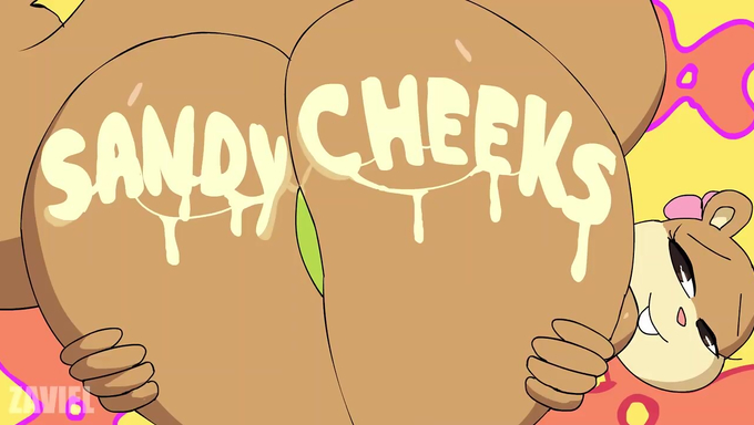 Spongebob Visits Sandy In Her Treedome And Goes Wild With Multiple Cumshots And Ass Creampie