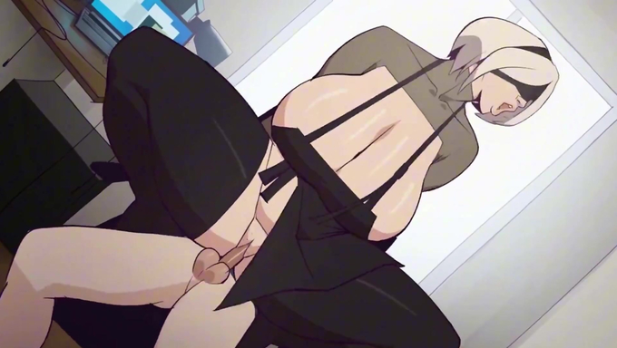 2B Bounces On 9S' Cock In Reverse Cowgirl
