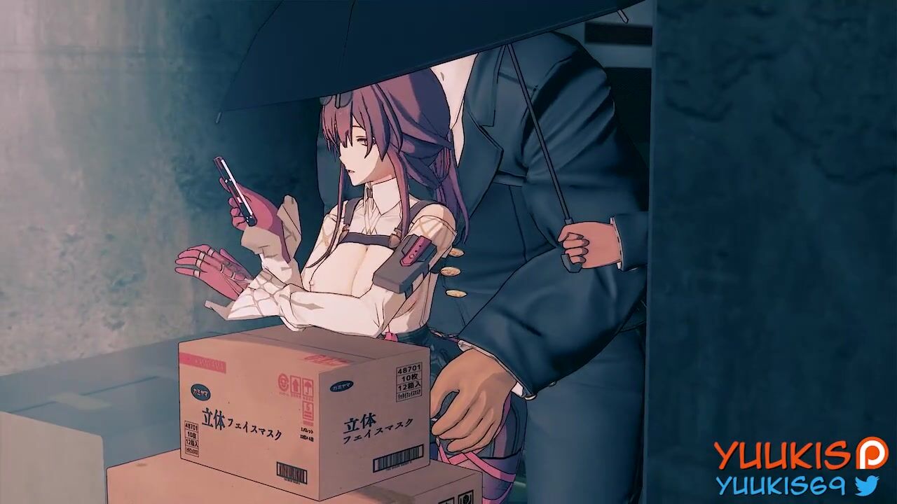 Kafka Gets Pounded While Waiting For The Rain To Stop