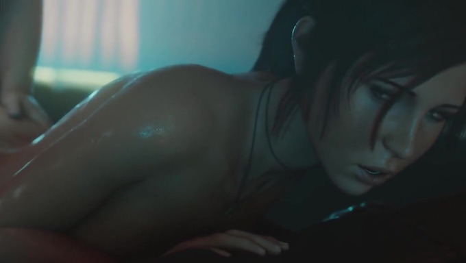 Lara Croft's Tight Ass Gets Ravaged With Hard Backshots And Heavy Creampie