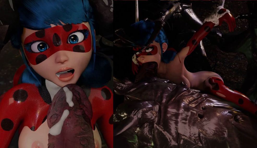 Marinette Dupain-Cheng Gets Lost And Penetrated By A Monster