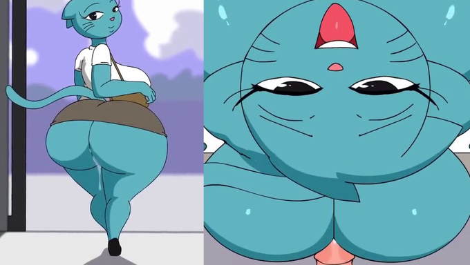 Nicole Watterson Gives Gumball Round After Round Of Intense Bedroom Fucks