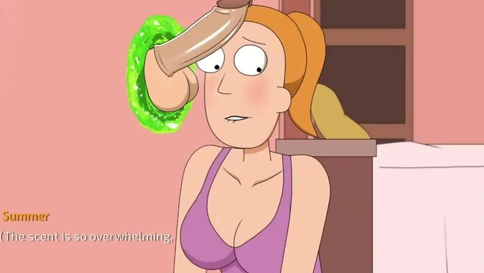 Morty Smith Convinces Summer Smith To Pleasure His Cock