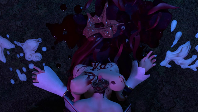 Miss Fortune And Squirting Ahri Violently Kill Each Other In The Summoner's Rift