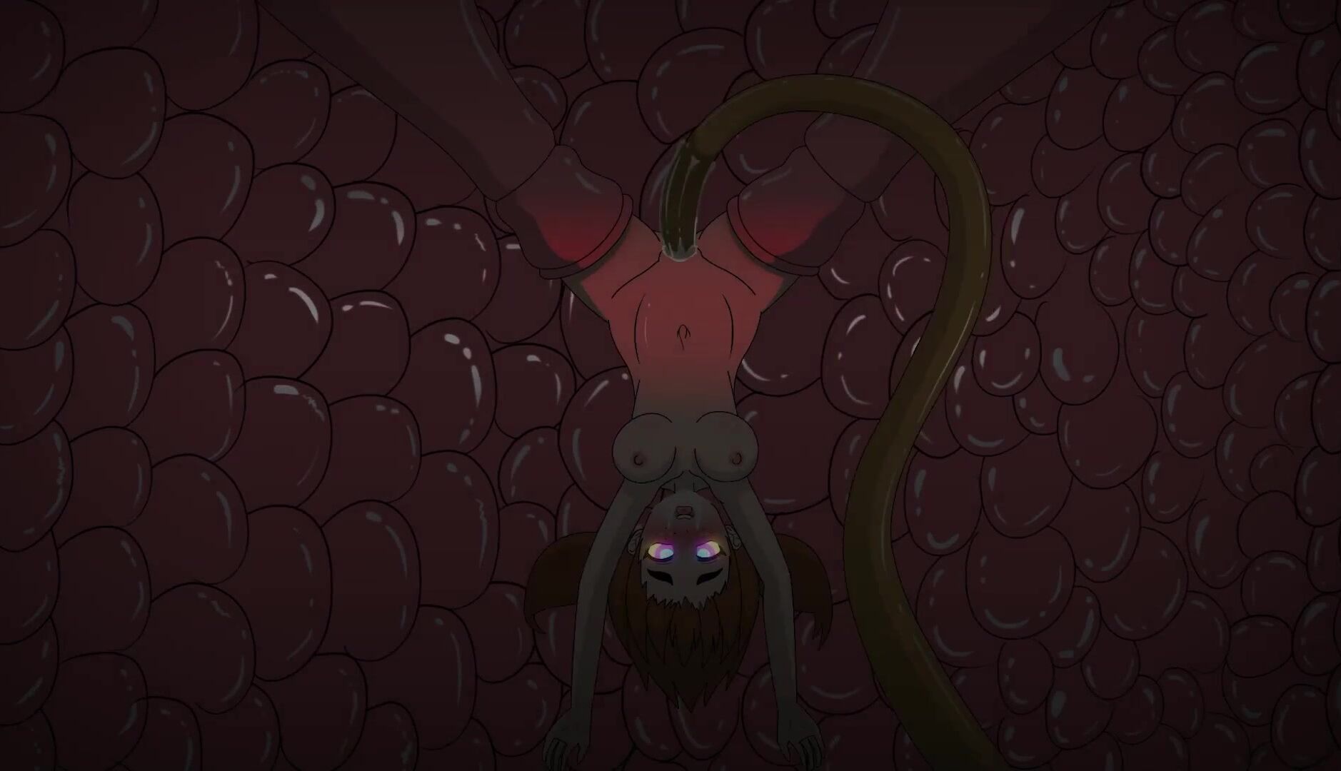 Mendy Gets Penetrated By Tentacles After Being Lost In A Cave