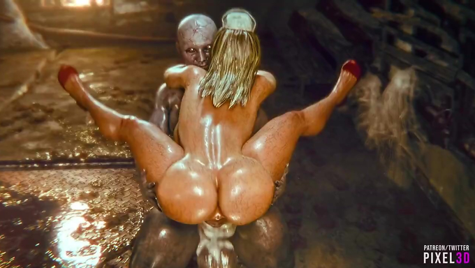 Lisa Garland Gets Carried And Pounded In An Abandoned Building