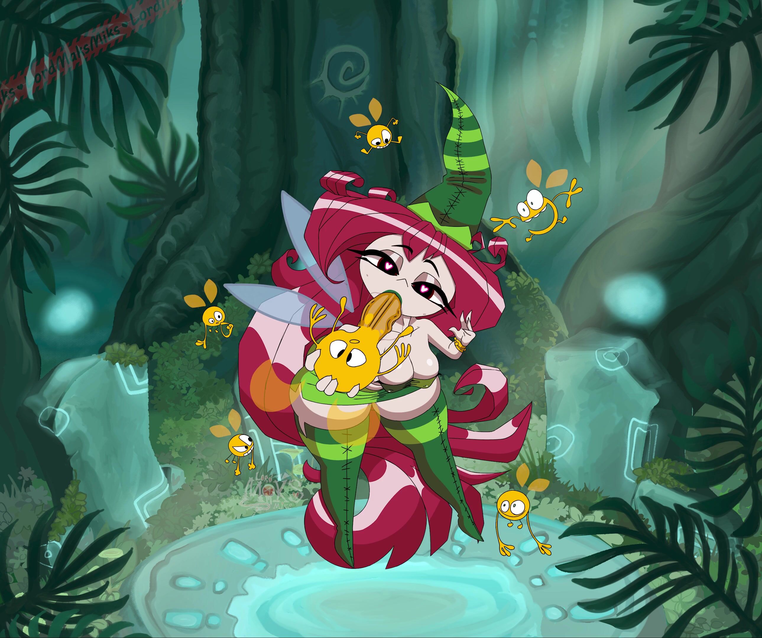 Betilla Shoves A Lum\