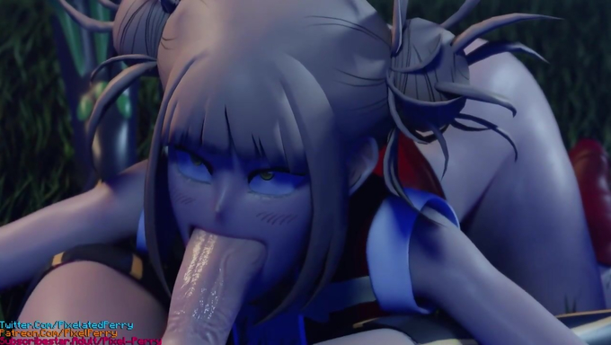 Himiko Toga Uses Shapeshifting To Seduce Momo Yaoyorozu