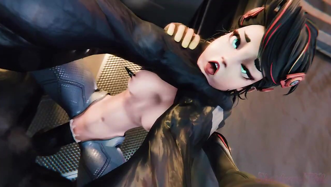 Peni Parker Uses Horse Dildos To Stretch Her Holes Before Venom Swells Her Body