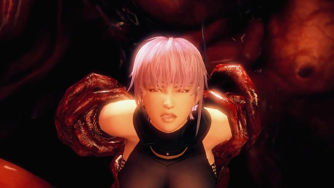 Ayane Experiences A Monstrous Gangbang After Being Defeated By Momiji And Kasumi