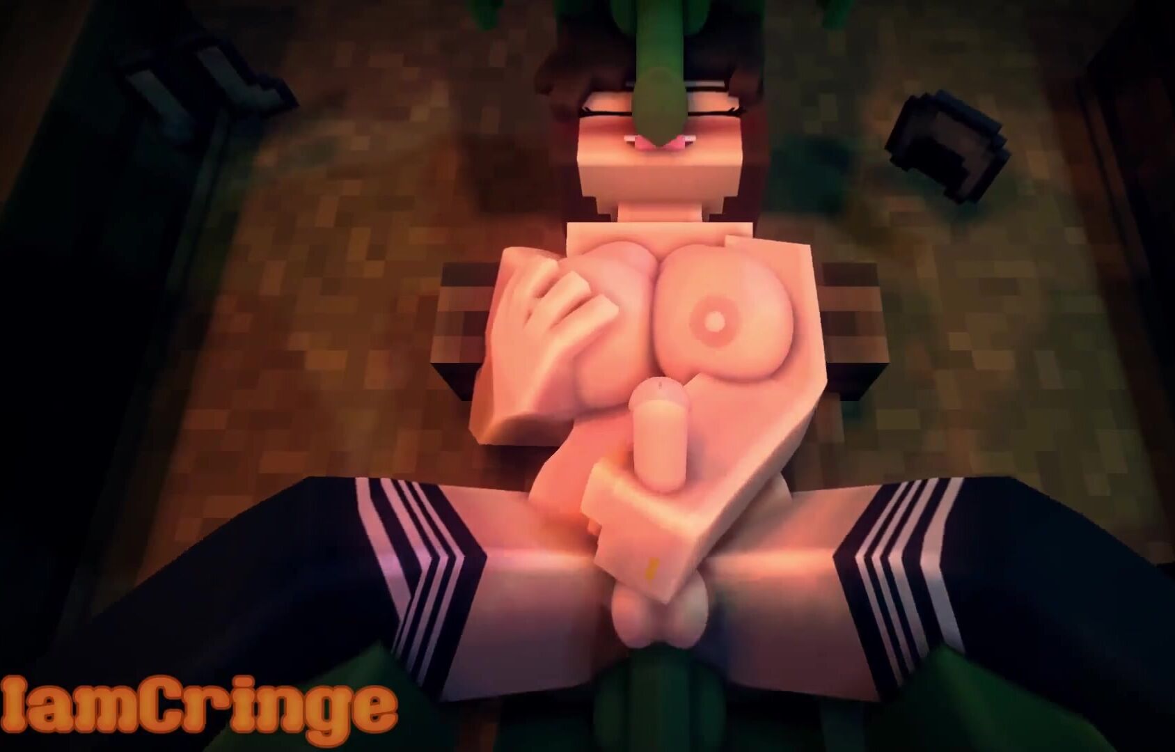 Futa Jenny Belle Gets Her Belly Inflated By Horny Green Cocks