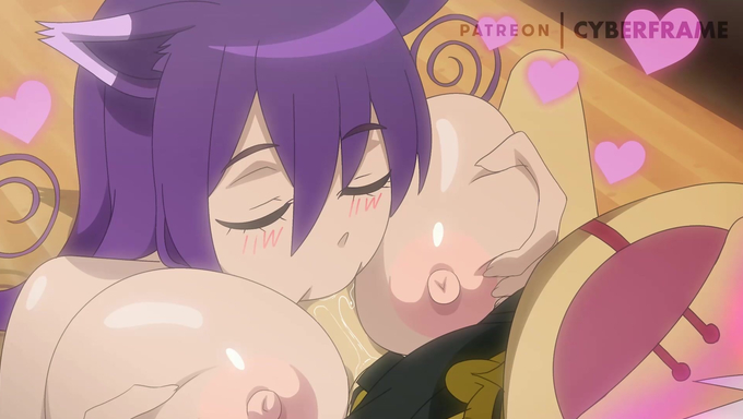 Soul Eater Evans Receives A Sloppy Blowjob From Blair During Their Session