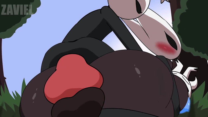 Hornet Gets Her Holes Double Penetrated By Two Horny Monters