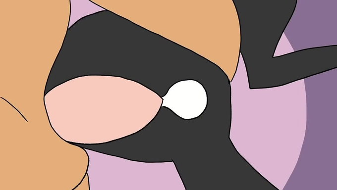 Mimikyu Gets On Top Of Raichu And Drains His Cock