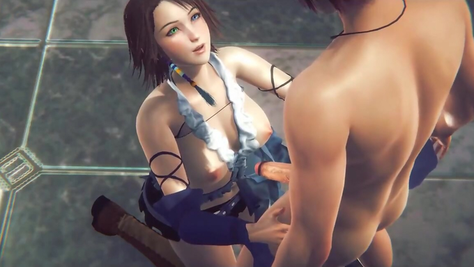 Yuna Gives Head And Gets Banged From Behind