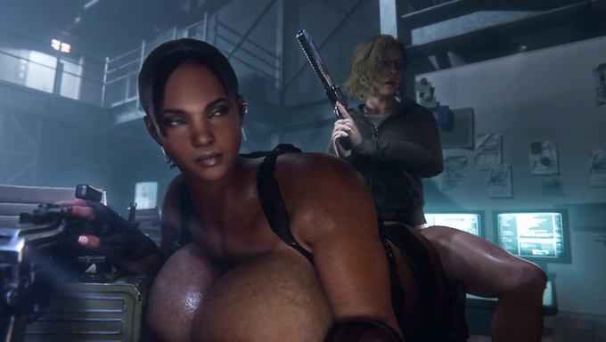 Futa Grace Ashcroft Ravages Sheva Alomar's Pussy In The Living Room