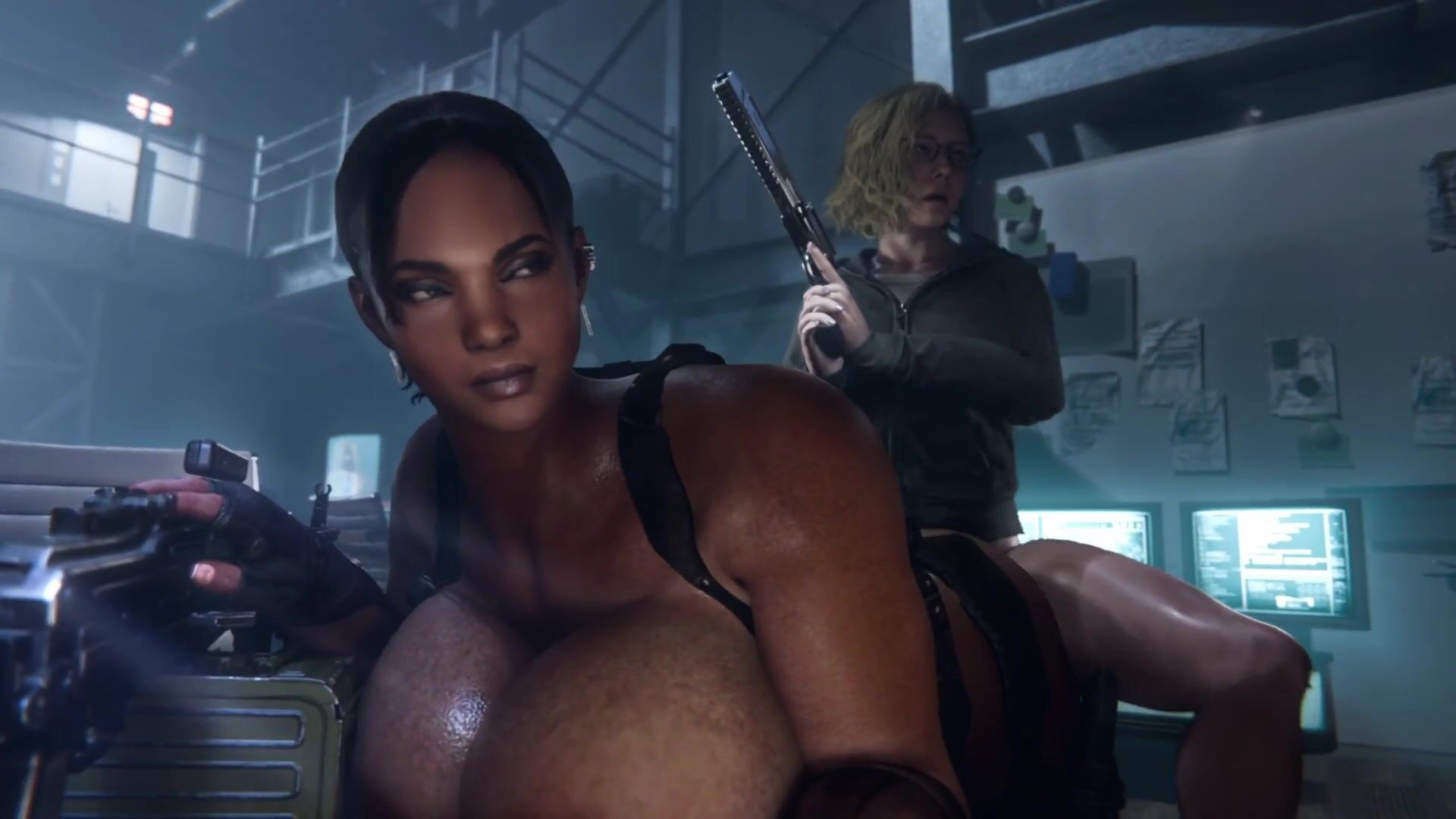 Futa Grace Ashcroft Ravages Sheva Alomar\