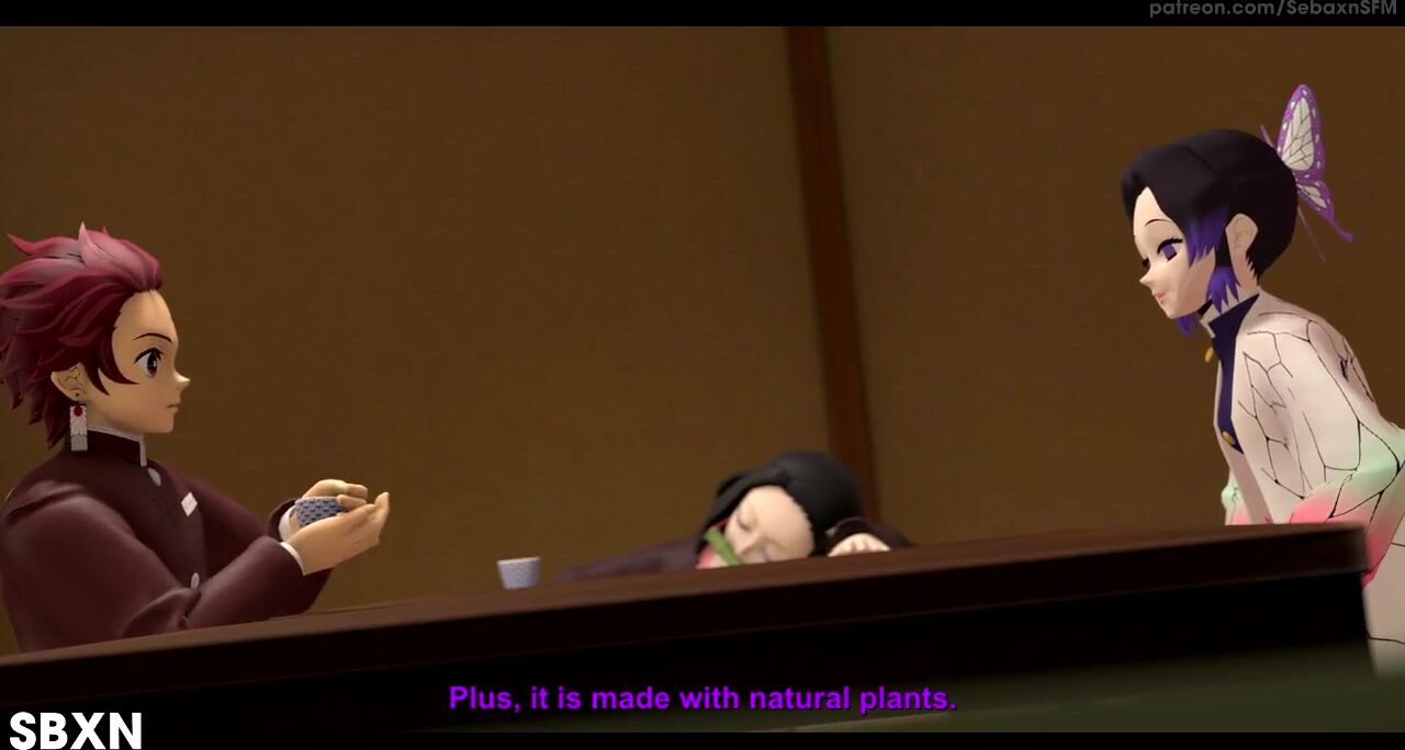 Tanjiro Kamado Fucks Nezuko Kamado While Shinobu Kocho Watches