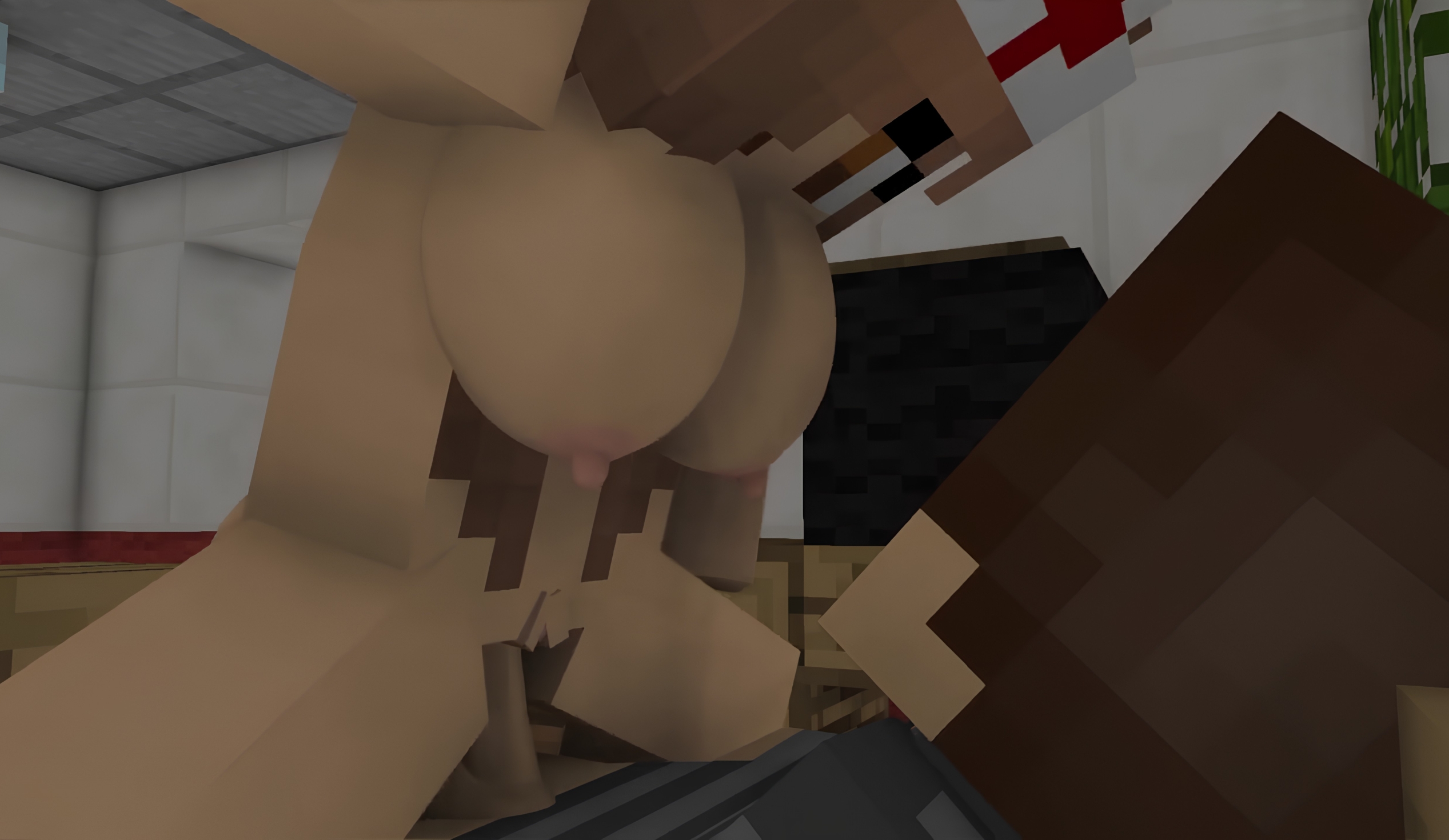 Minecraft Nurse Takes Care Of Her Patient’s Cock