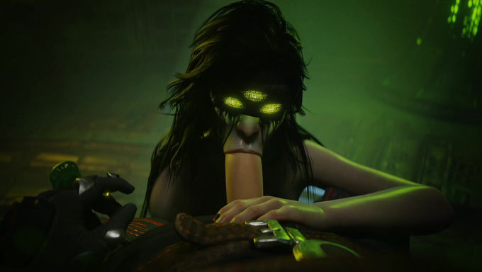 Eris Morn Fingers Her Pussy While Blowing A Dick