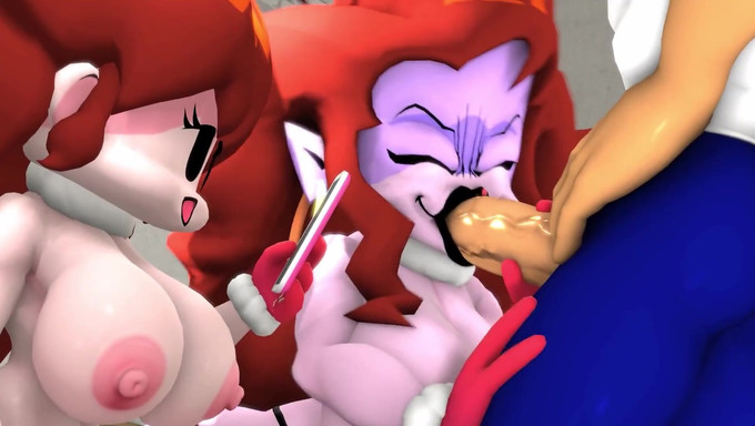 Girlfriend Films Mommy Mearest Getting Railed By Sonic The Hedgehog