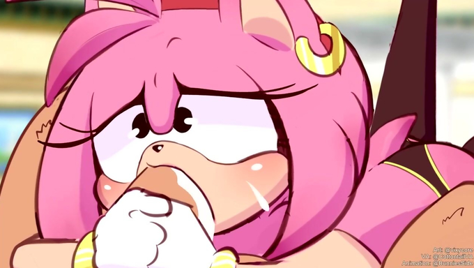 Amy Rose Hooks Up With A Guy During Her Free Time