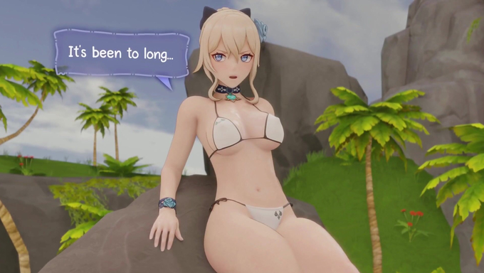 Aether Gets To Fuck Jean Gunnhildr In The Falls