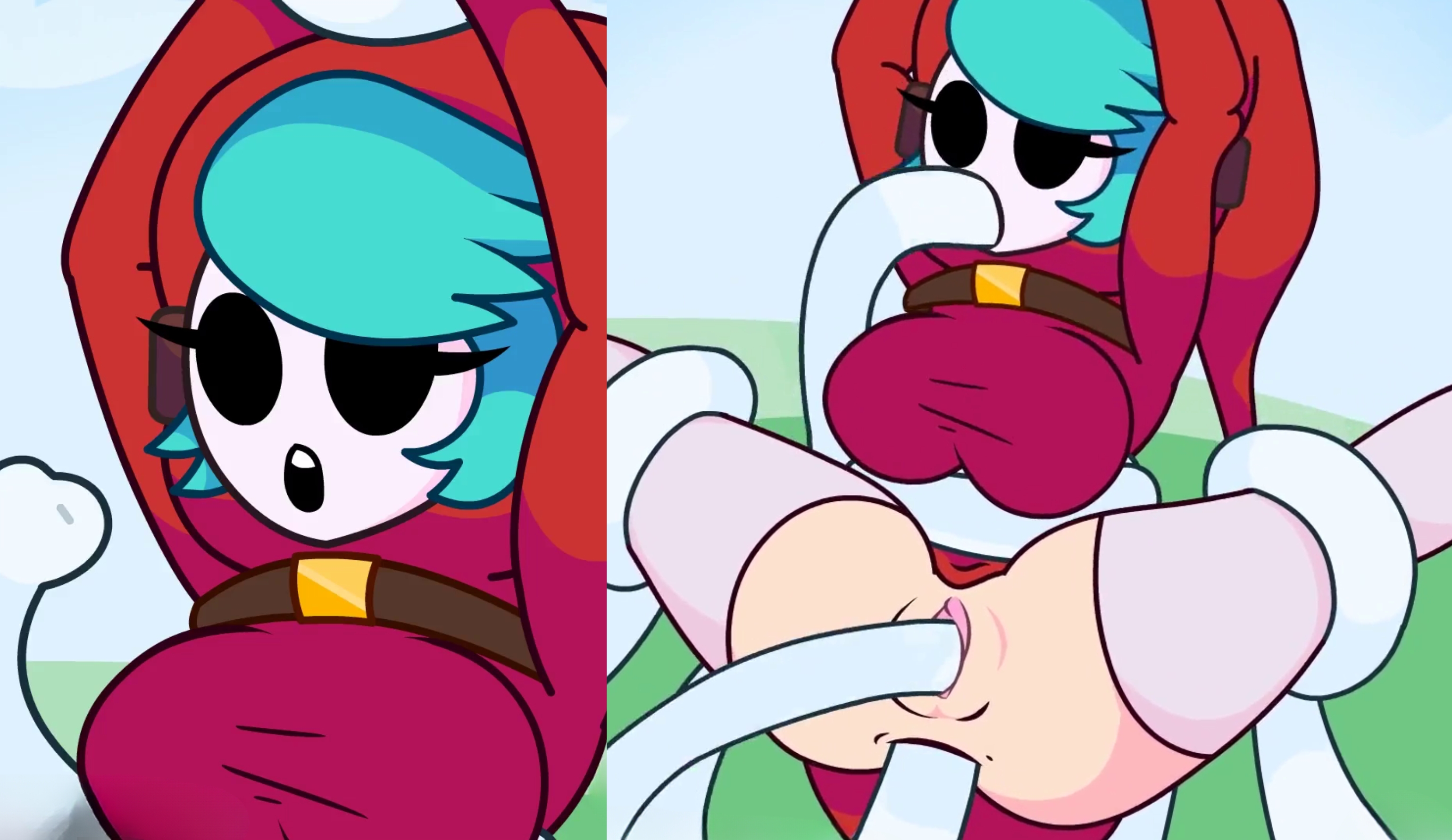Restrained Shy Gal Gets Her Holes Fucked And Filled By A Tentacled Monster