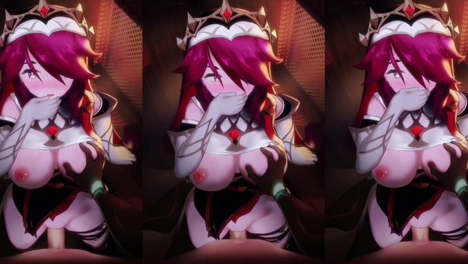 Rosaria’s Sneaky Sex In The Confessional Booth